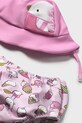 DÍVKA Kojenecké plavky Mayoral Newborn 1620.G.1R.Newborn.PPYH růžová