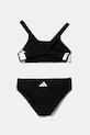 Παιδικό μαγιό δύο τεμαχίων adidas Performance JN6581 μαύρο SS25