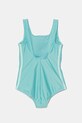 Jednodielne detské plavky adidas Performance JN6923 tyrkysová SS25