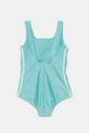 adidas Performance jednoczęściowy strój kąpielowy dziecięcy JN6923 turkusowy SS25