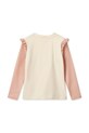 Liewood longsleeve de baie pentru copii Tenley Placement Swim Tee LW19007 portocaliu SS25