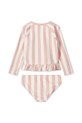 Liewood costum de baie pentru copii din două piese Dagny Swim Set LW19668 roz SS25