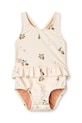 Jednodílné plavky pro miminko Liewood Amina Baby Printed Swimsuit měkké béžová LW19981