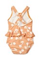 Jednodielne plavky pre bábätká Liewood Amina Baby Printed Swimsuit LW19981 oranžová SS25