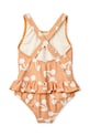 Суцільний дитячий купальник Liewood Amara Printed Swimsuit LW19983 помаранчевий SS25