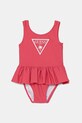 Guess costum de baie dintr-o bucată pentru bebeluși moale roz A5GZ02.KCA60.PPYA