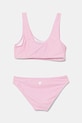 Guess dwuczęściowy strój kąpielowy dziecięcy 2-pack J5GZ00.KCA60.PPYA różowy SS25