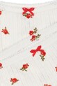 Dziewczynka Konges Sløjd komplet bawełniany dziecięcy MINNIE UNDERWEAR GOTS KS102582 beżowy