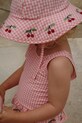 Fete Konges Sløjd costum de baie dintr-o bucată pentru copii SOLINE SWIMSUIT KS102494 roz