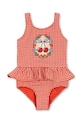 Ολόσωμο παιδικό μαγιό Konges Sløjd SOLINE SWIMSUIT KS102494 κόκκινο SS25