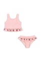 Konges Sløjd costum de baie pentru copii din două piese SOLINE BIKINI moale roz KS102495
