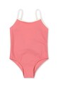 Konges Sløjd costum de baie dintr-o bucată pentru copii BOWIE SWIMSUIT KS102499 roz SS25