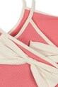 Konges Sløjd costum de baie pentru copii din două piese BOWIE BIKINI roz KS102502