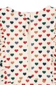 Fete Konges Sløjd costum de baie pentru copii MANUCA FRILL ONESIE GRS KS102511 bej