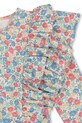 Konges Sløjd costum de baie pentru copii MANUCA FRILL ONESIE GRS albastru KS102511