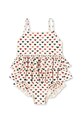 Konges Sløjd jednoczęściowy strój kąpielowy dziecięcy MANUCA FRILL SWIMSUIT GRS miękka beżowy KS102513