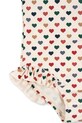 Konges Sløjd egyrészes gyerek fürdőruha MANUCA LS SWIMSUIT GRS KS102514 bézs