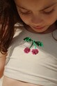 Konges Sløjd costum de baie pentru copii din două piese BEATRICE BIKINI KS102639 bej