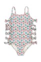 Ολόσωμο παιδικό μαγιό Konges Sløjd EDITH SWIMSUIT GRS KS102686 πράσινο SS25