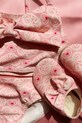 Fete Konges Sløjd costum de baie pentru copii din două piese EDITH BIKINI GRS KS102687 roz