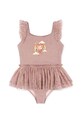 Konges Sløjd jednoczęściowy strój kąpielowy dziecięcy SPARKY SWIMSUIT miękka różowy KS102853