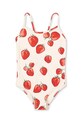 Konges Sløjd costum de baie dintr-o bucată pentru copii FRAGO SWIMSUIT GRS moale bej KS102230