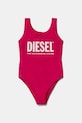 Детский слитный купальник Diesel MIATIS SWIMSUIT мягкая розовый J02296