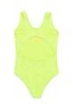 Jednodílné dětské plavky Diesel MIATIS SWIMSUIT J02296 zelená SS25