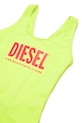 DÍVKA Jednodílné dětské plavky Diesel MIATIS SWIMSUIT J02296 zelená
