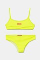 Dvoudílné dětské plavky Diesel MNALAX SWIMSUIT měkké žlutá J02297