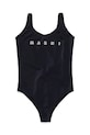 Jednodílné dětské plavky Marni MM20F SWIMSUIT měkké černá M01350