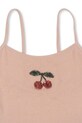 Konges Sløjd costum de baie dintr-o bucată pentru copii JADE SWIMSUIT bej KS103043