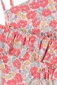 Fete Konges Sløjd costum de baie pentru copii din două piese MANUCA FRILL BIKINI GRS KS103261 roz