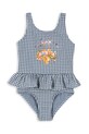 Детский слитный купальник Konges Sløjd SOLINE SWIMSUIT мягкая голубой KS103334