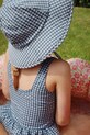 Konges Sløjd costum de baie dintr-o bucată pentru copii SOLINE SWIMSUIT KS103334 albastru