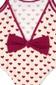 Konges Sløjd costum de baie dintr-o bucată pentru copii BOWIE SWIMSUIT bej KS103342