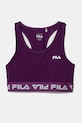 Fila biustonosz sportowy dziecięcy LOHNWEILER miękka fioletowy FAT0656