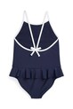 Polo Ralph Lauren jednoczęściowy strój kąpielowy dziecięcy 312964871001 granatowy SS25