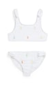 Polo Ralph Lauren costum de baie pentru copii din două piese moale alb 313964790001