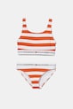 Παιδικό μαγιό δύο τεμαχίων Tommy Hilfiger μαλακό πορτοκαλί UG0UG00787.PPYA