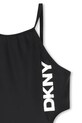 Dziewczynka Dkny jednoczęściowy strój kąpielowy dziecięcy D62252.156.162 czarny