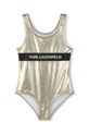 Karl Lagerfeld costum de baie dintr-o bucată pentru copii moale aur Z30442.156.162