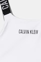 Deklice Enodelne otroške kopalke Calvin Klein Jeans KY0KY00098.PPYA bela