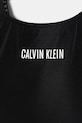Dziewczynka Calvin Klein Jeans jednoczęściowy strój kąpielowy dziecięcy KY0KY00098.PPYA czarny
