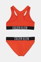 Dvoudílné dětské plavky Calvin Klein Jeans KY0KY00091.PPYA červená SS25