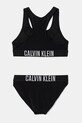 Dvojdielne detské plavky Calvin Klein Jeans KY0KY00091.PPYA čierna SS25