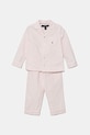 Детская хлопковая пижама Polo Ralph Lauren 2 шт комплект розовый 3P0198