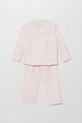 Детская хлопковая пижама Polo Ralph Lauren 2 шт 3P0198 розовый SS25