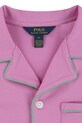Dievča Detské bavlnené pyžamo Polo Ralph Lauren 4P0241 fialová