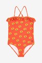 Ολόσωμο παιδικό μαγιό Bobo Choses Sunflower 125AC114 πορτοκαλί SS25